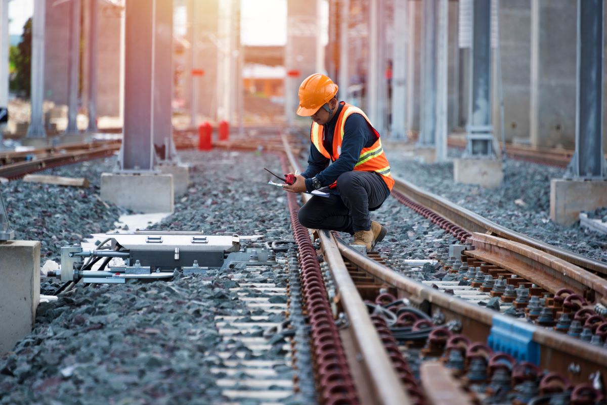 Smith v Network Rail - Team leader inspects railway tracks