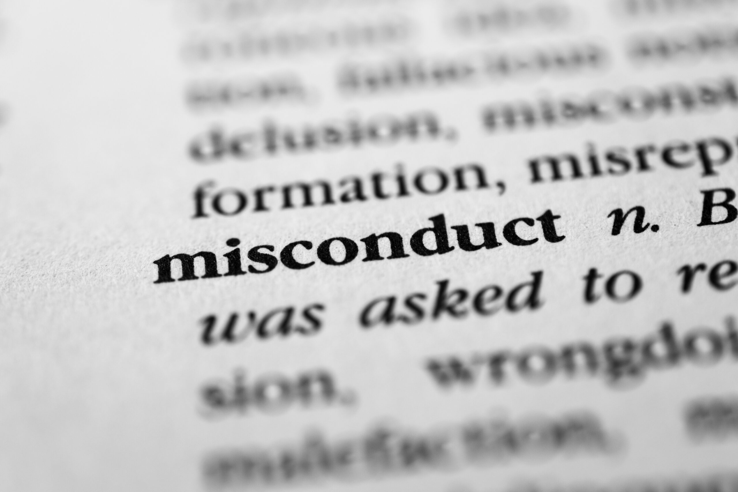Managing misconduct in the workplace.