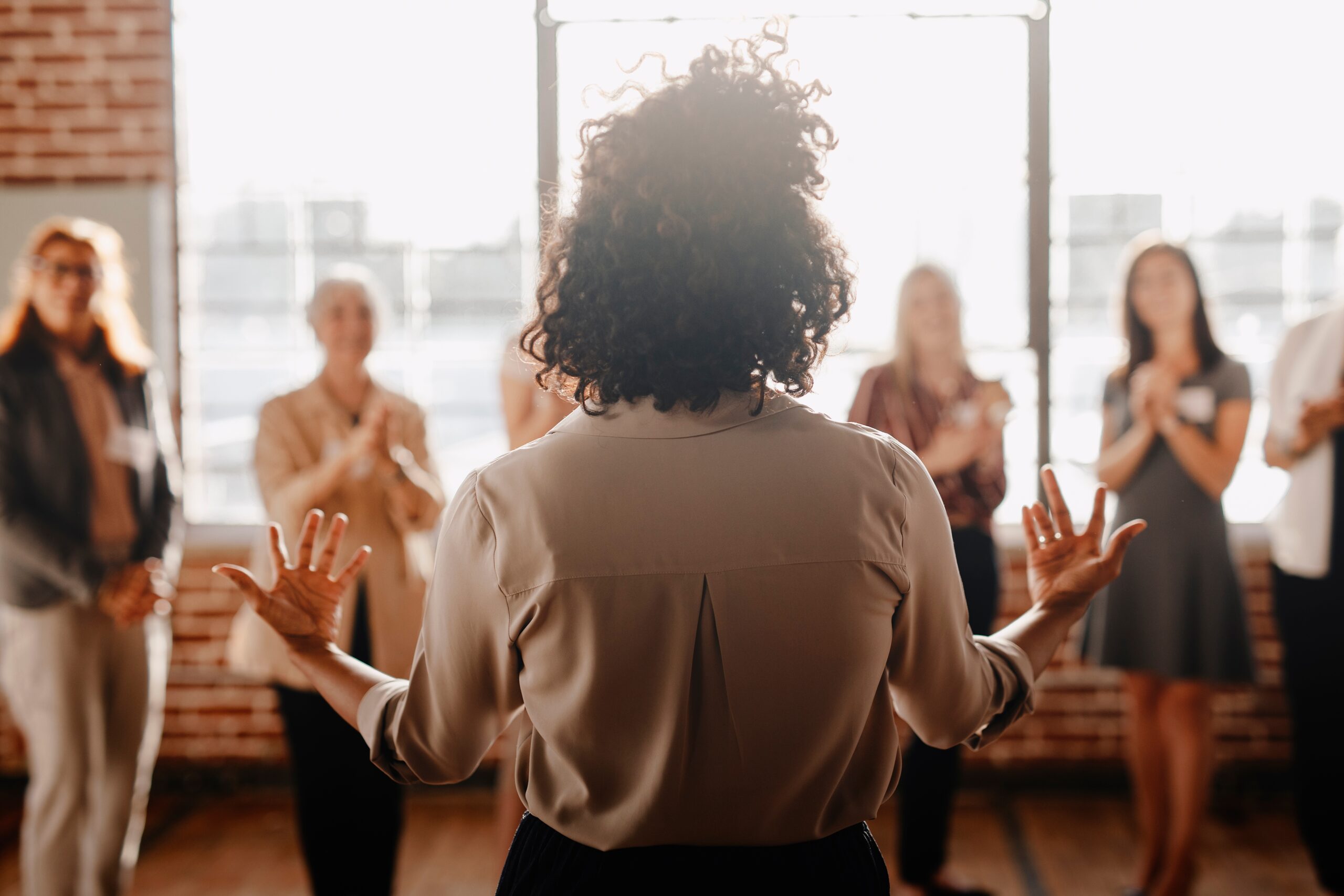 Women in the workplace feeling empowered as a result of strategic workforce planning.